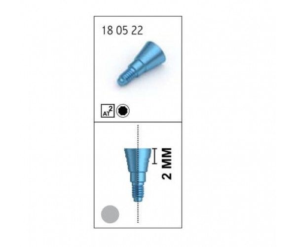 RV TITANIUM HEALING CAP [4.0 x 2.0mm]