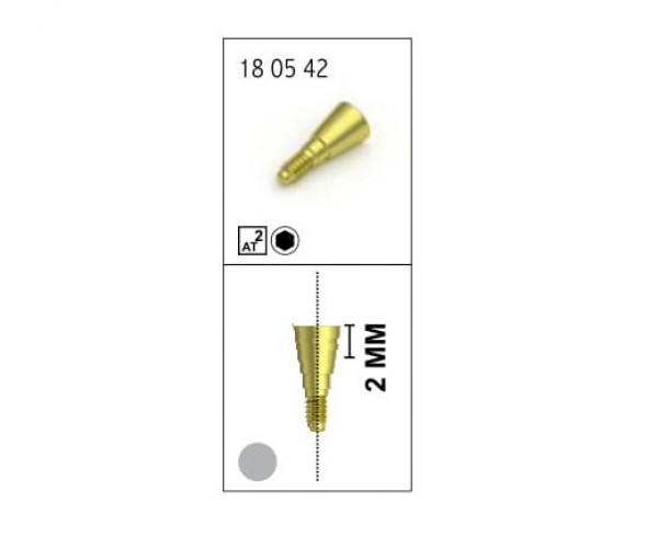 MV TITANIUM HEALING CAP [3.2 x 2.0mm]