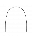 .016x.025 STAINLESS STEEL ARCHWIRES RECTANGULAR (10u) UPPER EUROPA FORM II- PROCLINIC