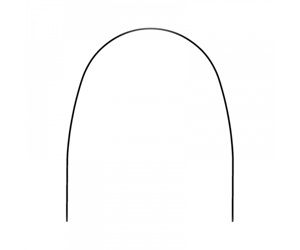 .016x.025 STAINLESS STEEL ARCHWIRES RECTANGULAR (10u) UPPER EUROPA FORM II- PROCLINIC