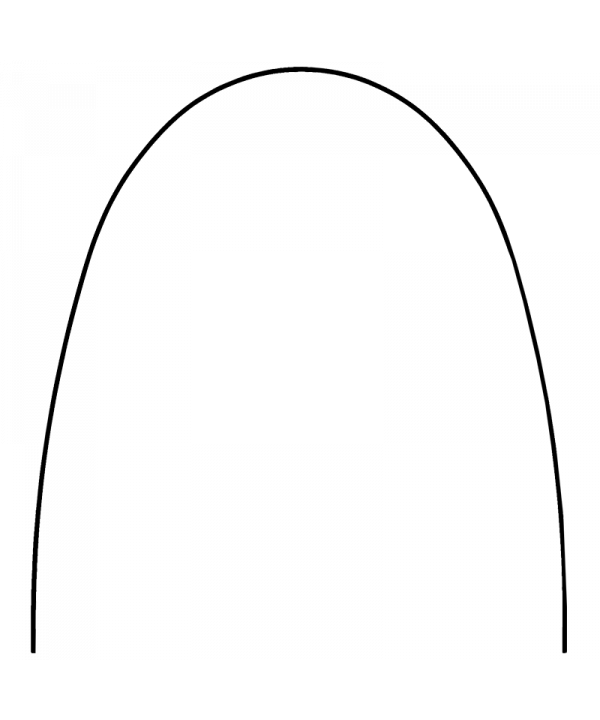 SUPERELASTIC NITI ARCH RECTANGULAR .016x.022 (10 ARCHWIRES) SUP (UPPER) EUROPA II- PROCLINIC