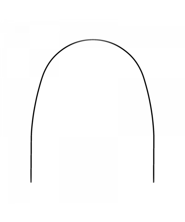 .016x.022 NITI THERMAL HEAT-ACTIVATED ARCHWIRE RECTANGULAR (10 ARCHWIRES) SUP (UPPER) EUROPA II OVOID- PROCLINIC