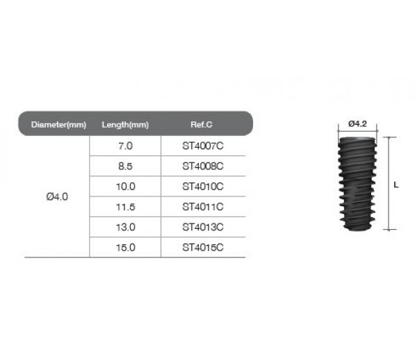 ST INTERNAL FIXTURE 4/ L=8.5