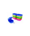 PLASTIC RETAINER BOX - WITH AROMA - MIXED COLOR