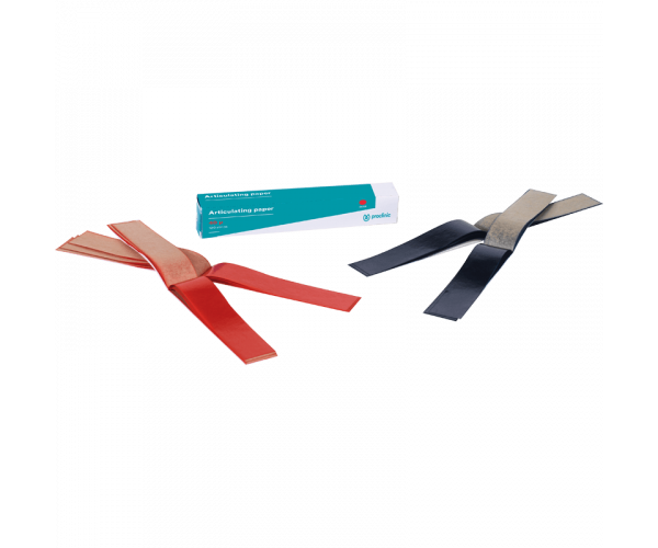 ARTICULATING PAPER RED 40micro (120 strips) - PROCLINIC