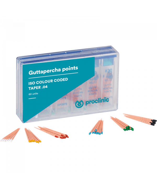 GUTTAPERCHA TAPER 04 N.25- PROCLINIC